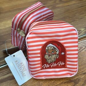 🎅🏼NWT Santa Claus “Ho Ho Ho” Pouch/Bag🎅🏼